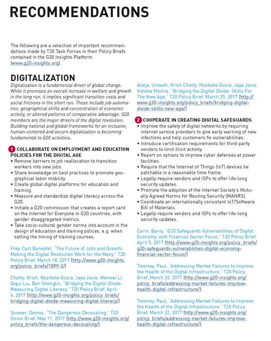 浙大管院科研團隊兩項重要學術成果入選2017德國G20智庫峰會政策建議!